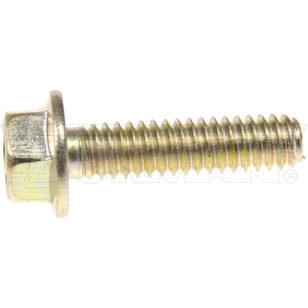 Dorman 1/4"-20 Flange Bolt, Steel, 1 in L 960-010D